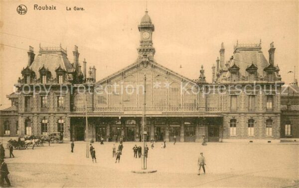 Roubaix 59 La Gare Bahnhof