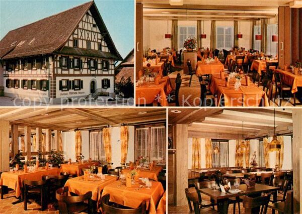 Boswil Gasthaus Sternen Altes Riegelhaus Fachw