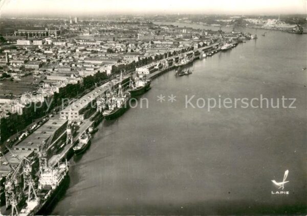 Bordeaux 33 Les Quais Vue aerienne