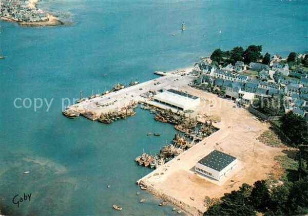 Loctudy Vue generale aerienne du Port