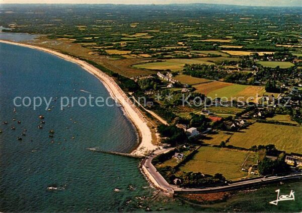 Fouesnant La pointe de Mousterlin Vue aerienne