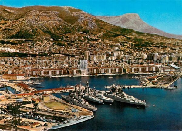 Toulon Var La Rade le Faron et le Coudon