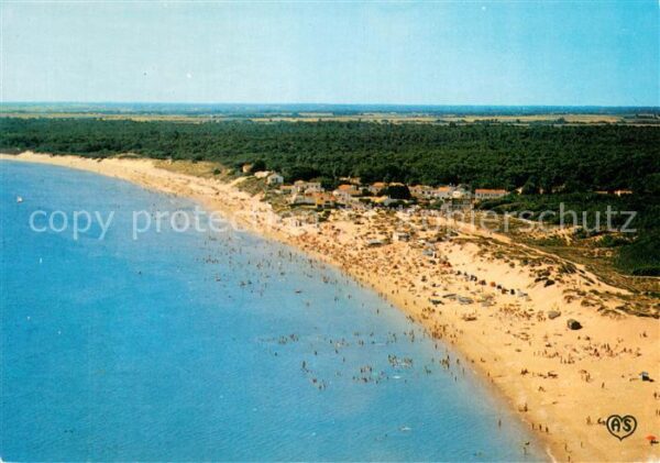 Longeville-sur-Mer La Plage Vue aerienne
