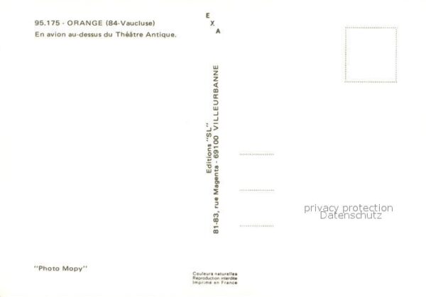 Orange 84 En avion au dessus du Theatre Antique – Bild 2