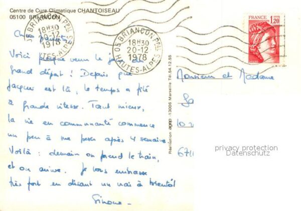 Briancon 05 Centre de Cure Climatique Chantoiseau – Bild 2