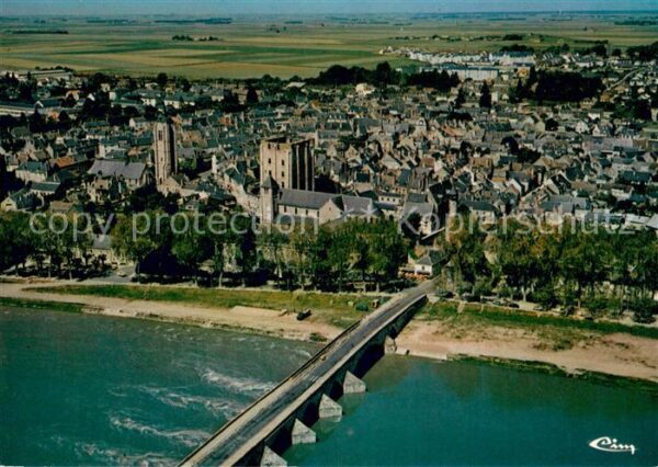 Beaugency Vue generale aerienne