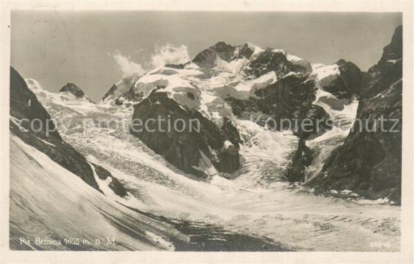 Piz Bernina Gebirgspanorama Gletscher