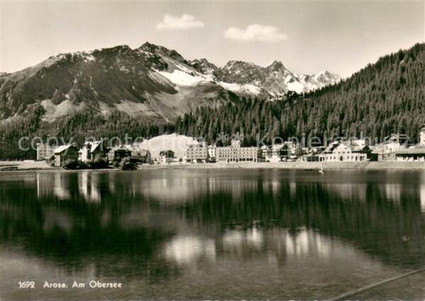 Arosa GR Partie am Obersee Alpen