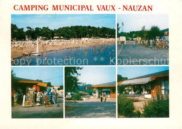 Vaux-sur-Mer Camping Municipal Vaux Nauzan Kiosque P