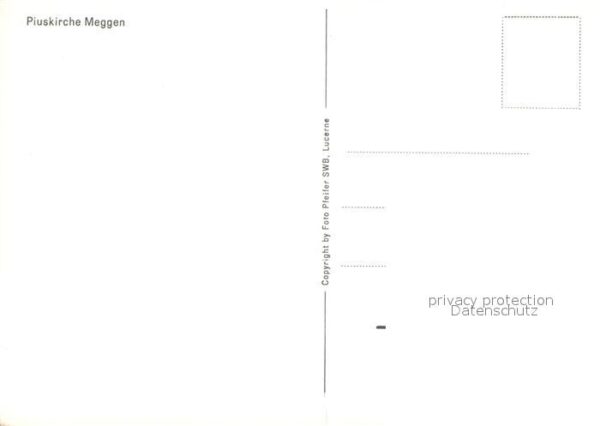 Meggen Piuskirche Vierwaldstättersee Alpen – Bild 2