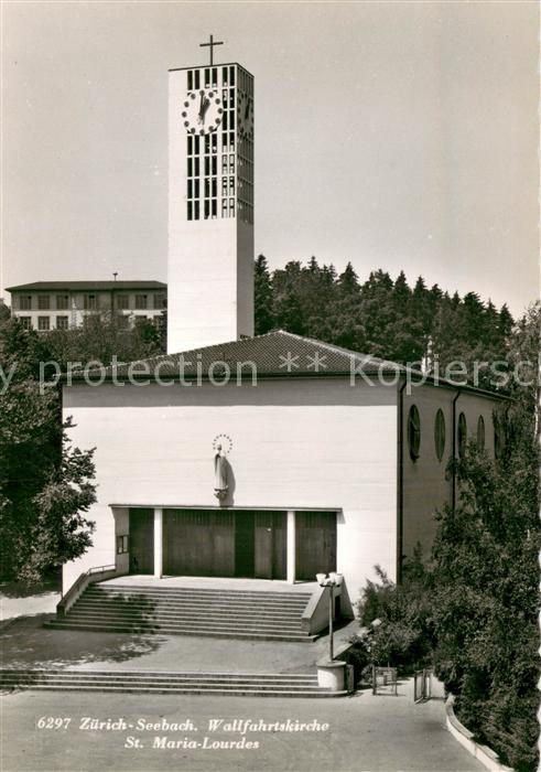 Seebach Zuerich Wallfahrtskirche St. Maria Lourdes