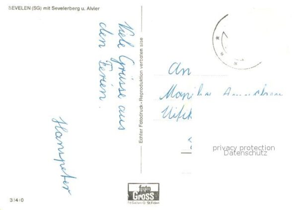 Sevelen Werdenberg mit Sevelerberg und Alvier – Bild 2
