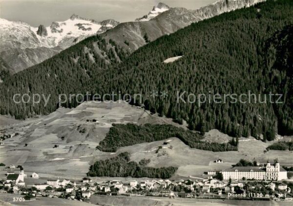 Disentis GR Panorama Alpen