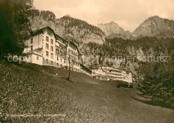 Wallenstadtberg St. Gallisches Sanatorium Alpen