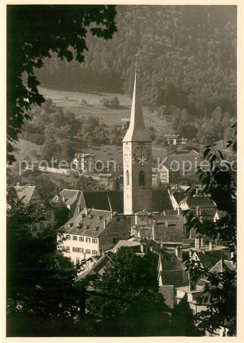 Chur GR Ansicht mit Martinskirche