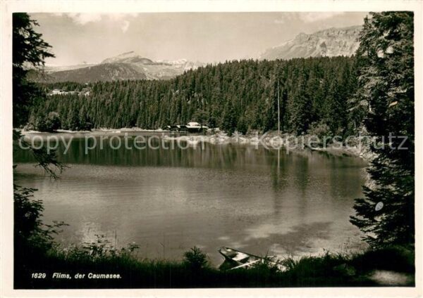 Flims GR Partie am Caumasee Alpen