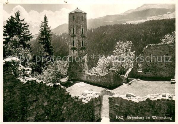 Waltensburg GR Jörgenburg Ruine
