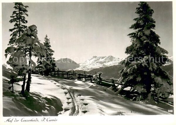 Lenzerheide GR Winterimpressionen Alpen