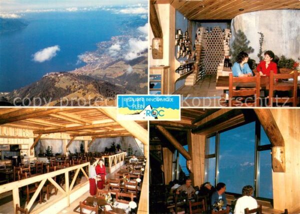 Rochers de Naye Restaurant Panoramique Plein Roc Balcon
