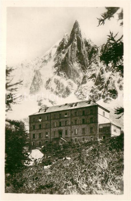 Chamonix Hôtel du Montenvers et Aiguille du Dru
