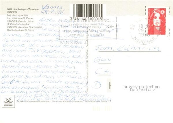 Vannes 56 La Cathedrale St Pierre – Bild 2