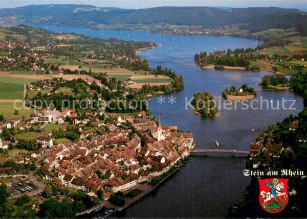 Stein Rhein Fliegeraufnahme
