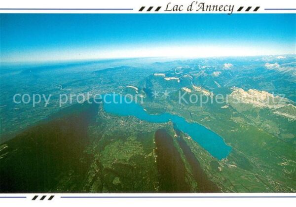 Annecy 74 Haute-Savoie Lac d Annecy und Umgebung