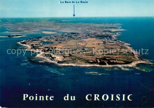 Le Croisic Pointe du Croisic Presqu ile au fond la