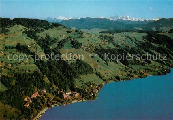 Oberaegeri Ober-Aegeri ZG Kurhaus Ländli Ägerisee Alpenpanorama