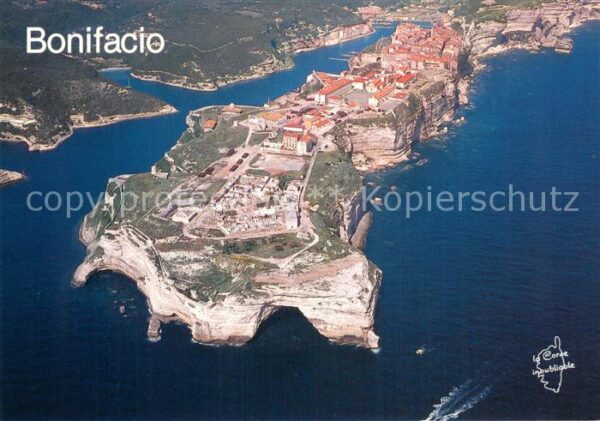 Bonifacio Corse du Sud Vue aerienne