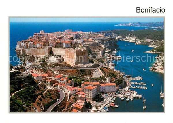 Bonifacio Corse du Sud Vue generale aerienne