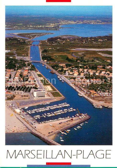 Marseillan Plage Vue aerienne