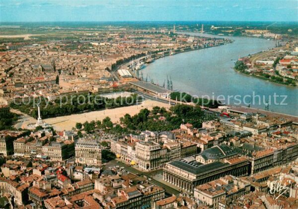 Bordeaux 33 Vue generale aerienne du Grand Theatre