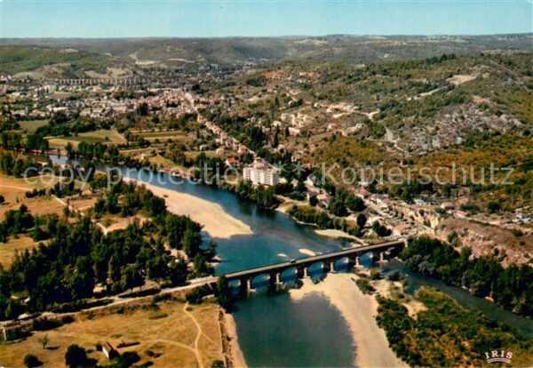 Souillac Vue generale aerienne