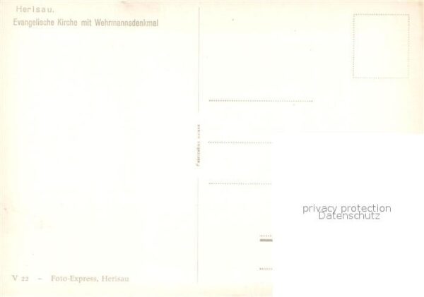 Herisau AR Kirche mit Wehrmannsdenkmal – Bild 2