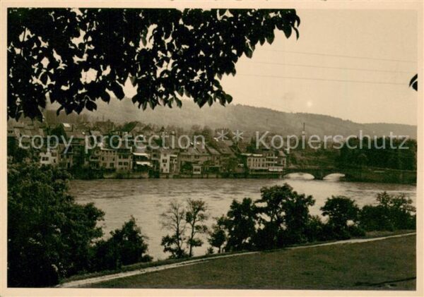 Rheinfelden AG Uferpartie am Rhein Solbad