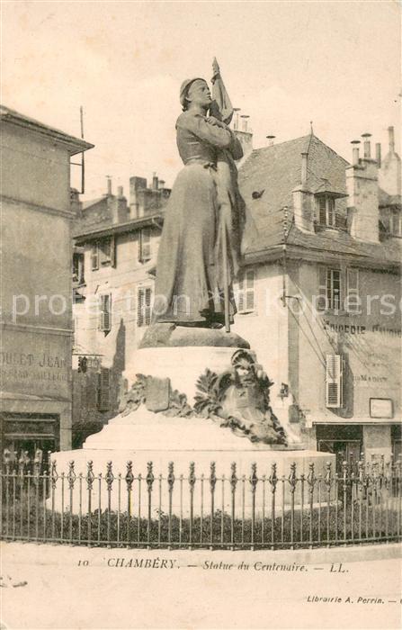 Chambery 73 Statue du Centenaire