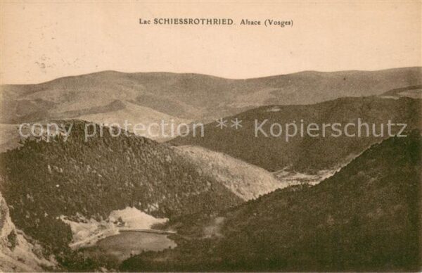 Alsace Elsass Lac Schiessrothried Vue aerienne
