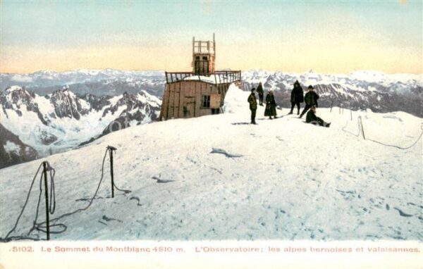Montblanc Observatoire les alpes bernoises et val