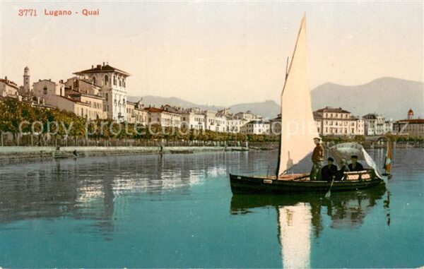 Lugano TI Quai Panorama