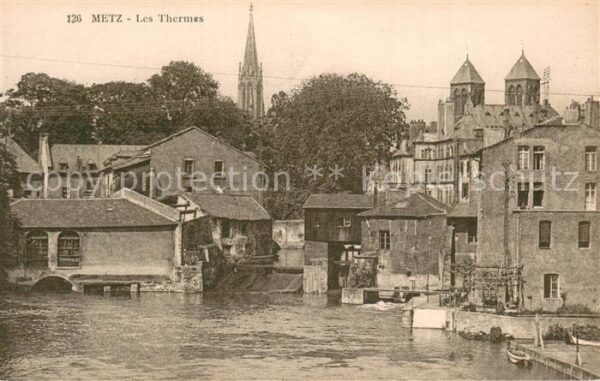 Metz  57 Moselle Les Thermes