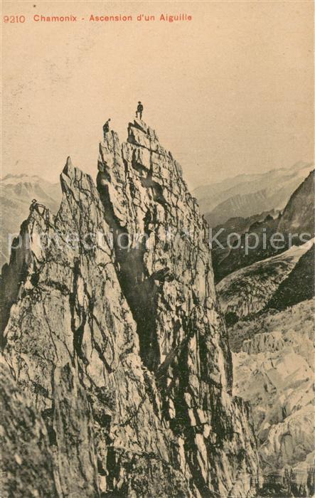 Chamonix Ascension d’un Aiguille