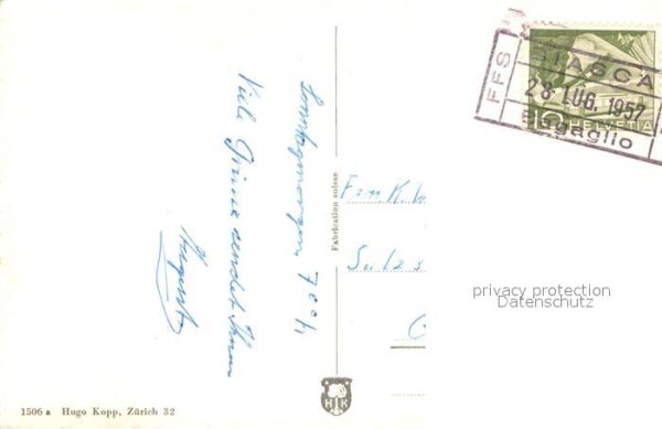 Biasca Orts und Teilansichten Panorama – Bild 2