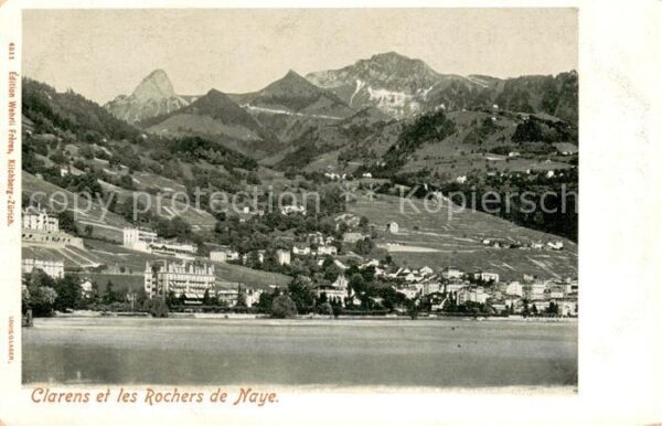Clarens VD et les Rochers de Naye