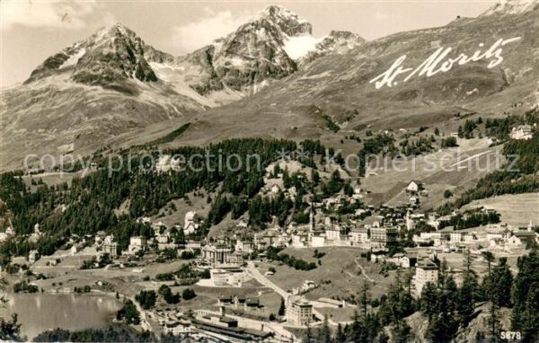 St Moritz GR Panorama