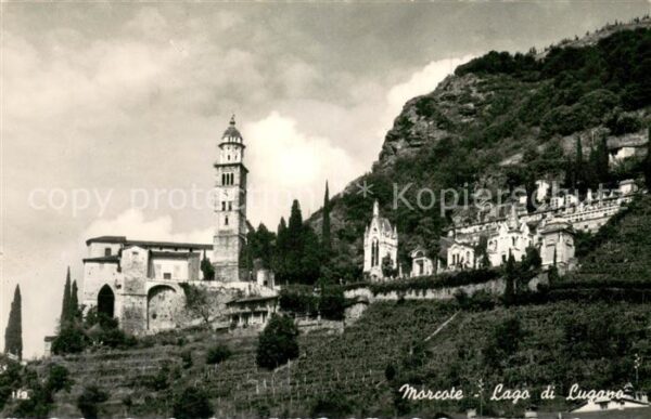 Morcote Lago di Lugano Kirche