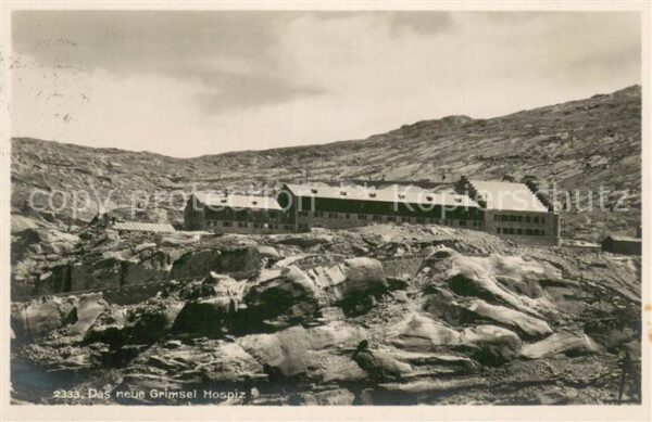 Grimsel Passhoehe Das neue Grimsel Hospiz