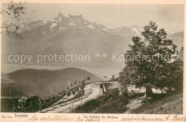Leysin VD La Vallee du Rhone
