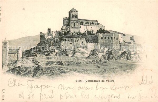 Sion  Sitten VS Cathedrale de Valere