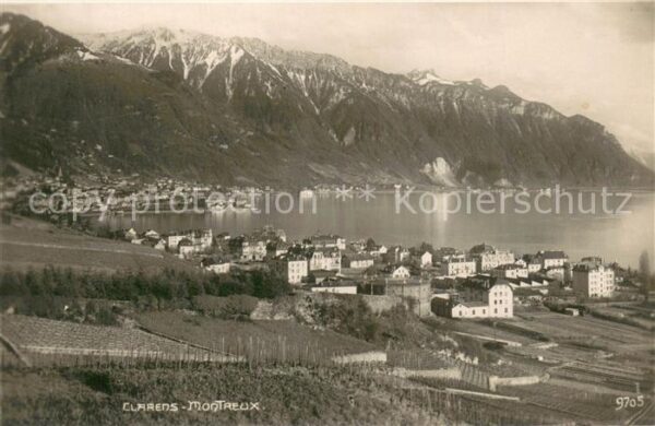 Clarens  Montreux VD Panorama